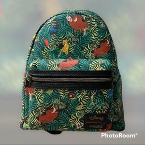 Lion King Jungle Loungefly Mini Backpack